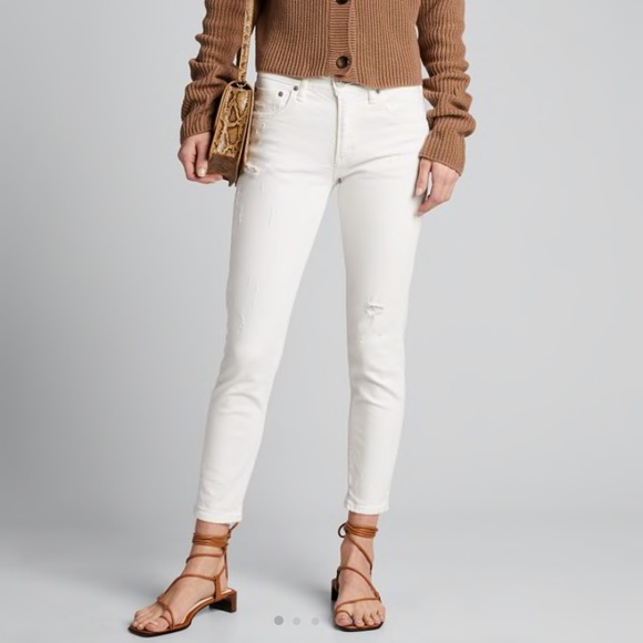 Moussy White Velma Vintage Jeans 